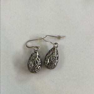 Elegant Silver Filigree Earrings